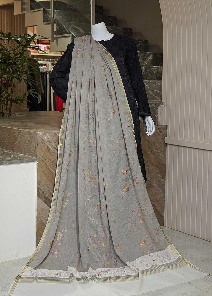 Sanaulla Exclusive Range  Cotton Embroidered Chaddar D-05 Multi10 - Cotton Multani Chaddars