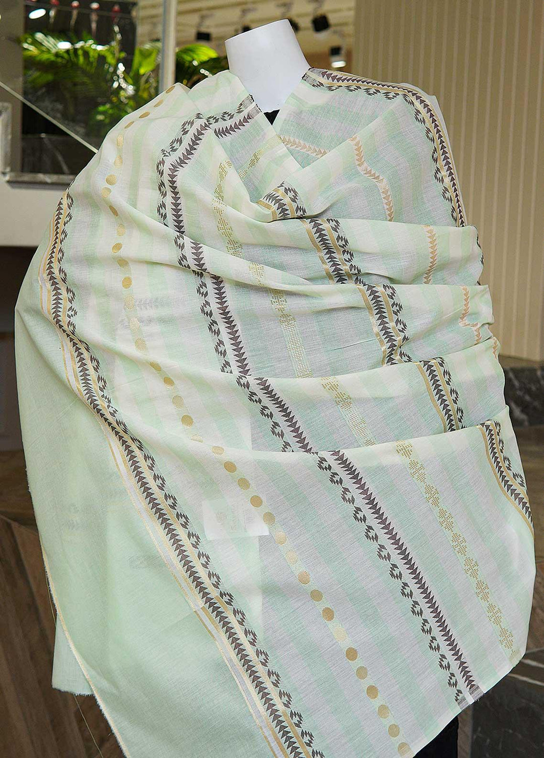 Sanaulla Exclusive Range  Cotton Embroidered Chaddar D-08 Multi4 - Cotton Multani Chaddars