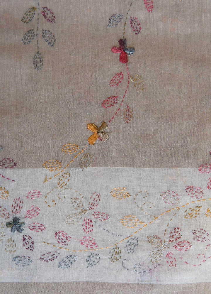 Sanaulla Exclusive Range  Cotton Embroidered Chaddar D-06 Multi3 - Cotton Multani Chaddars