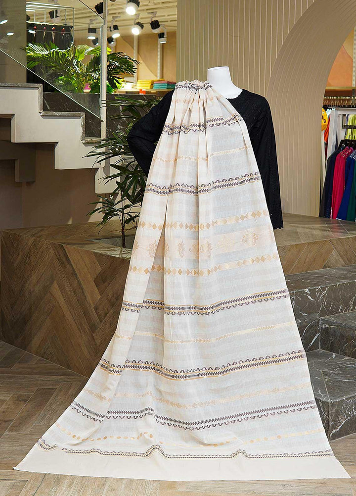 Sanaulla Exclusive Range  Cotton Embroidered Chaddar D-08 Multi5 - Cotton Multani Chaddars