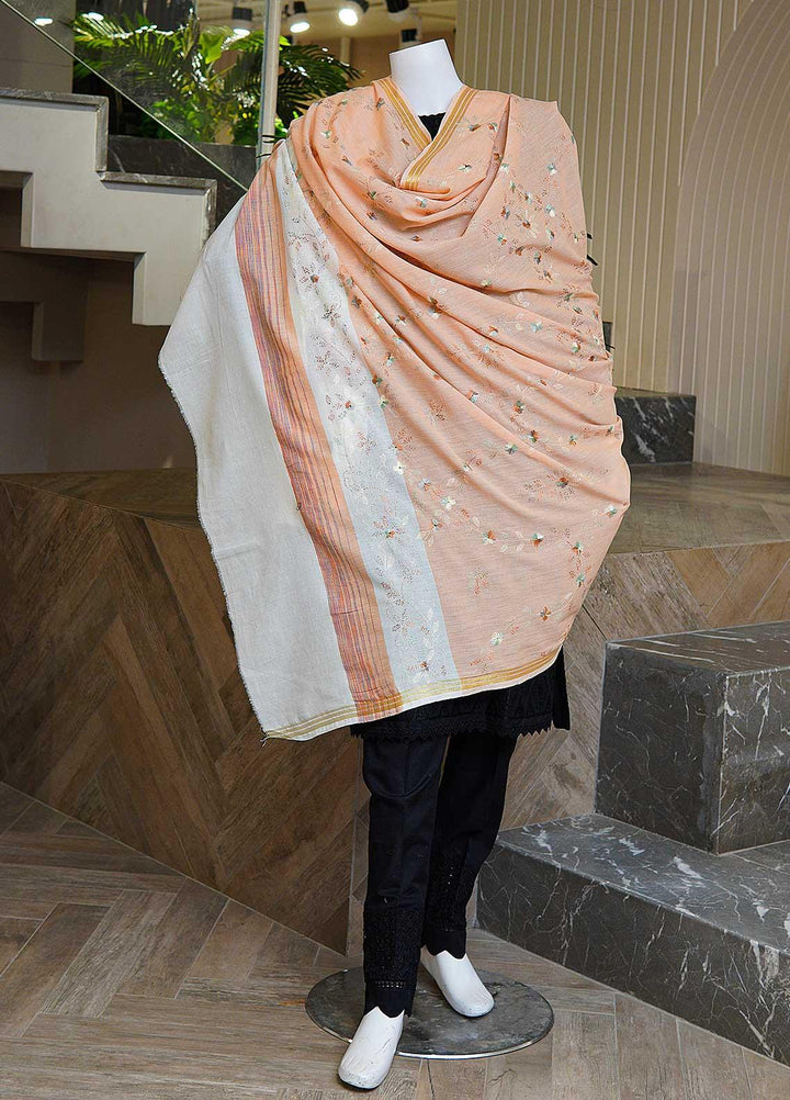 Sanaulla Exclusive Range  Cotton Embroidered Chaddar D-06 Multi1 - Cotton Multani Chaddars