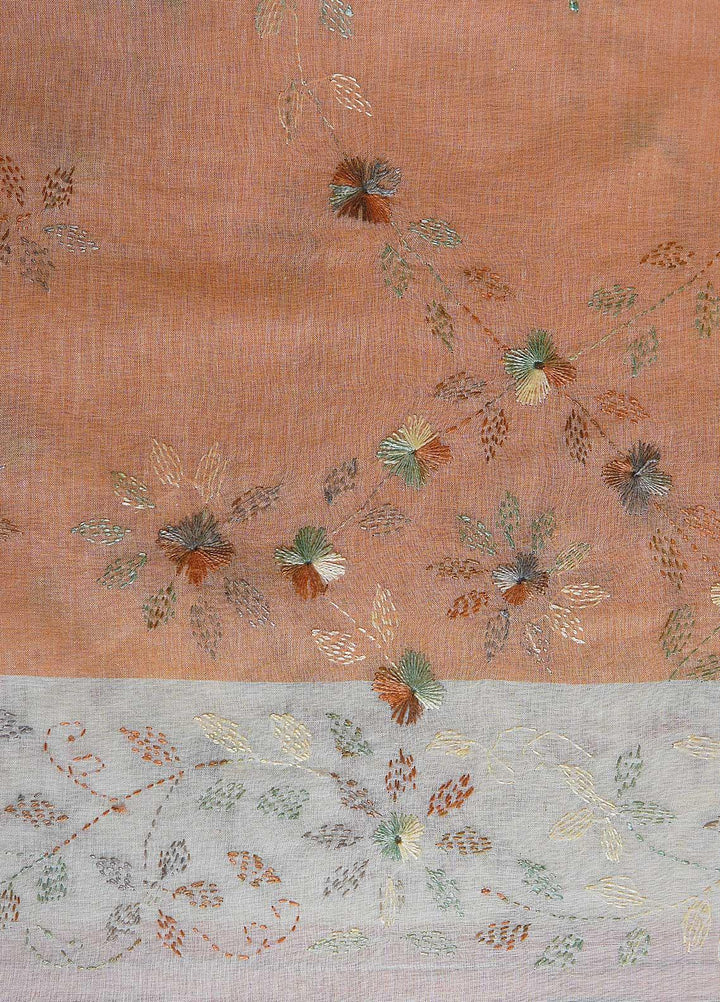 Sanaulla Exclusive Range  Cotton Embroidered Chaddar D-06 Multi1 - Cotton Multani Chaddars