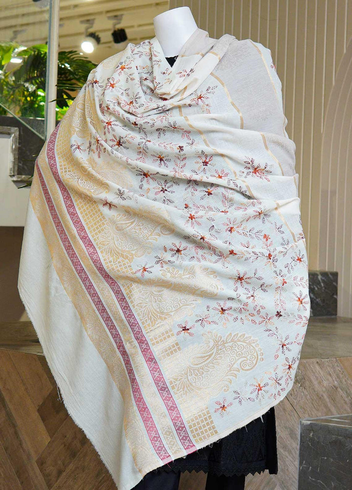 Sanaulla Exclusive Range  Cotton Embroidered Chaddar D-03 Multi10 - Cotton Multani Chaddars