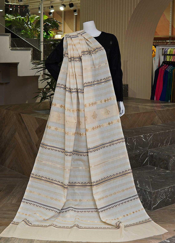 Sanaulla Exclusive Range  Cotton Embroidered Chaddar D-08 Multi2 - Cotton Multani Chaddars