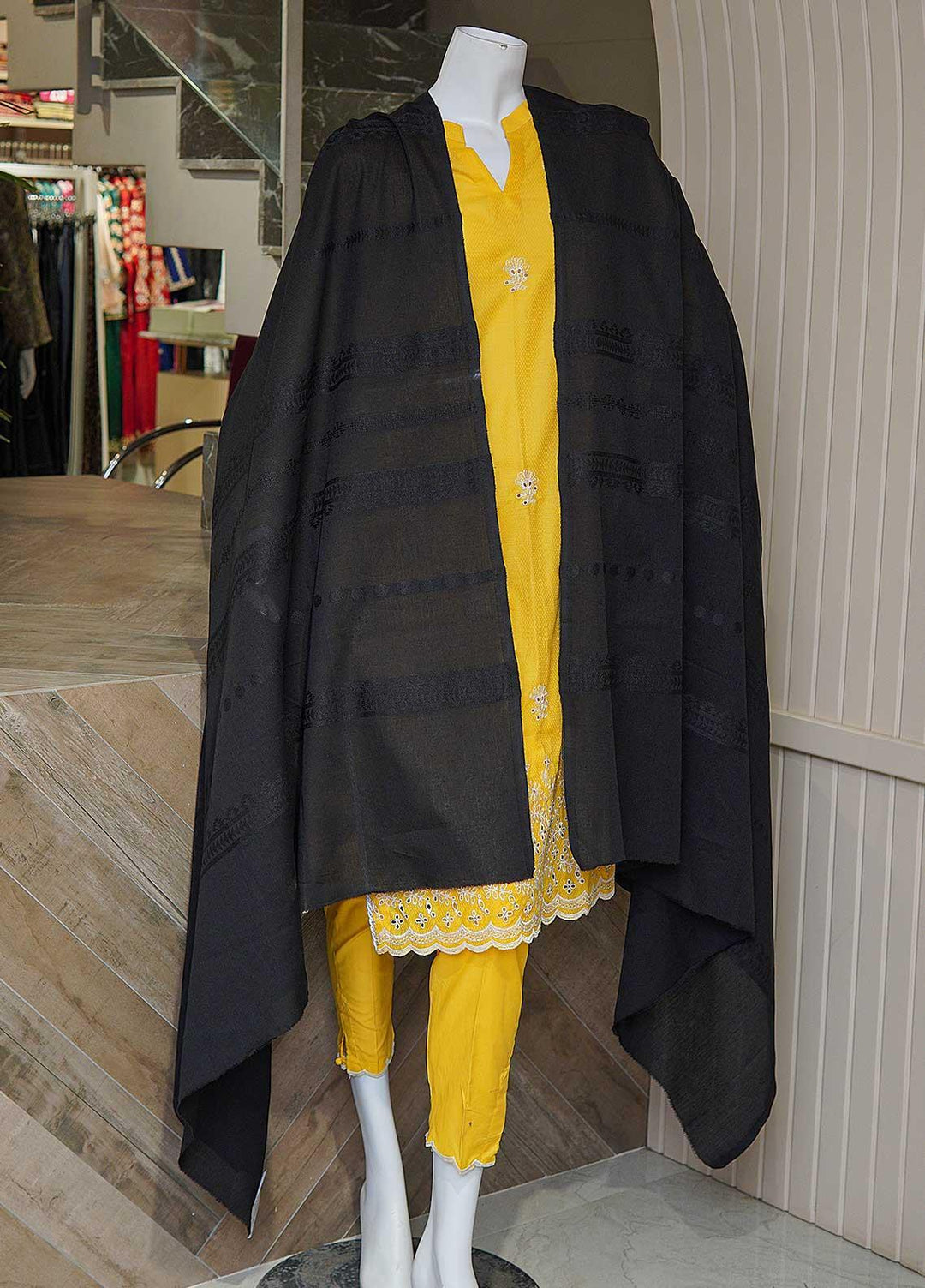 Sanaulla Exclusive Range  Cotton Embroidered Chaddar D-01 Multi4 - Cotton Multani Chaddars