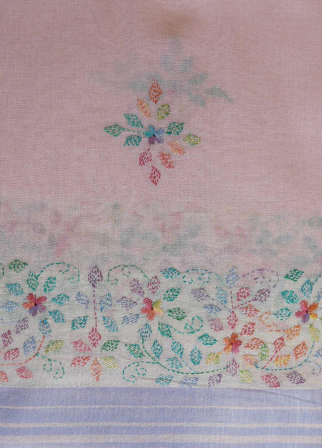 Sanaulla Exclusive Range  Cotton Embroidered Chaddar D-04 Multi6 - Cotton Multani Chaddars