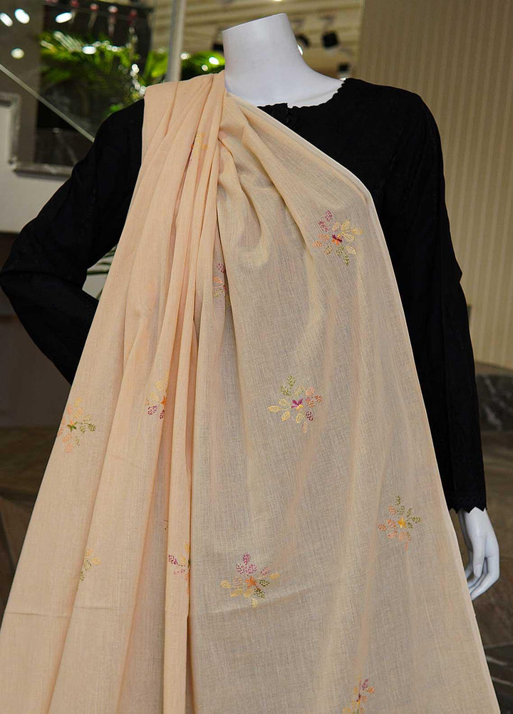 Sanaulla Exclusive Range  Cotton Embroidered Chaddar D-04 Multi2 - Cotton Multani Chaddars