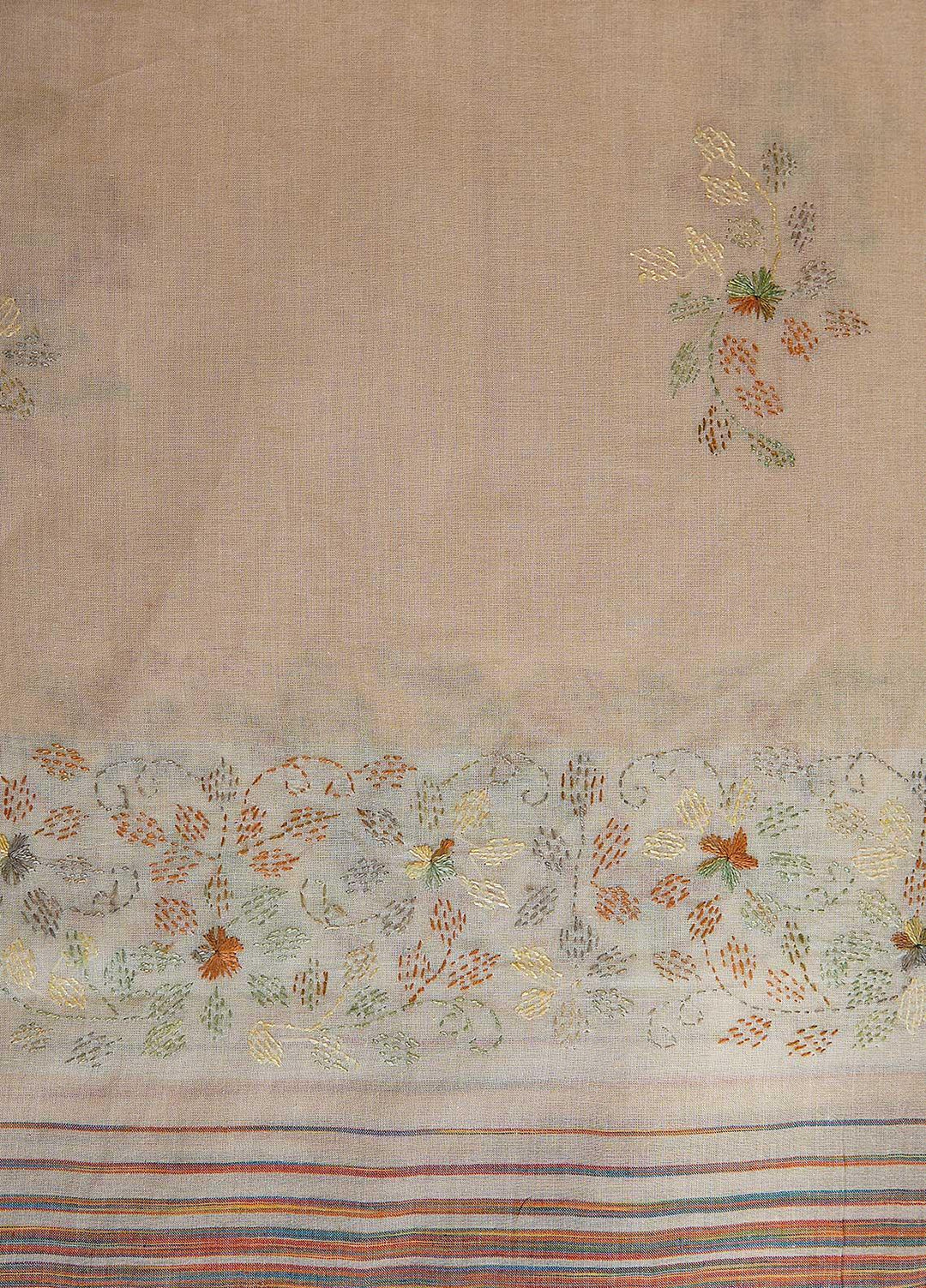 Sanaulla Exclusive Range  Cotton Embroidered Chaddar D-04 Multi1 - Cotton Multani Chaddars