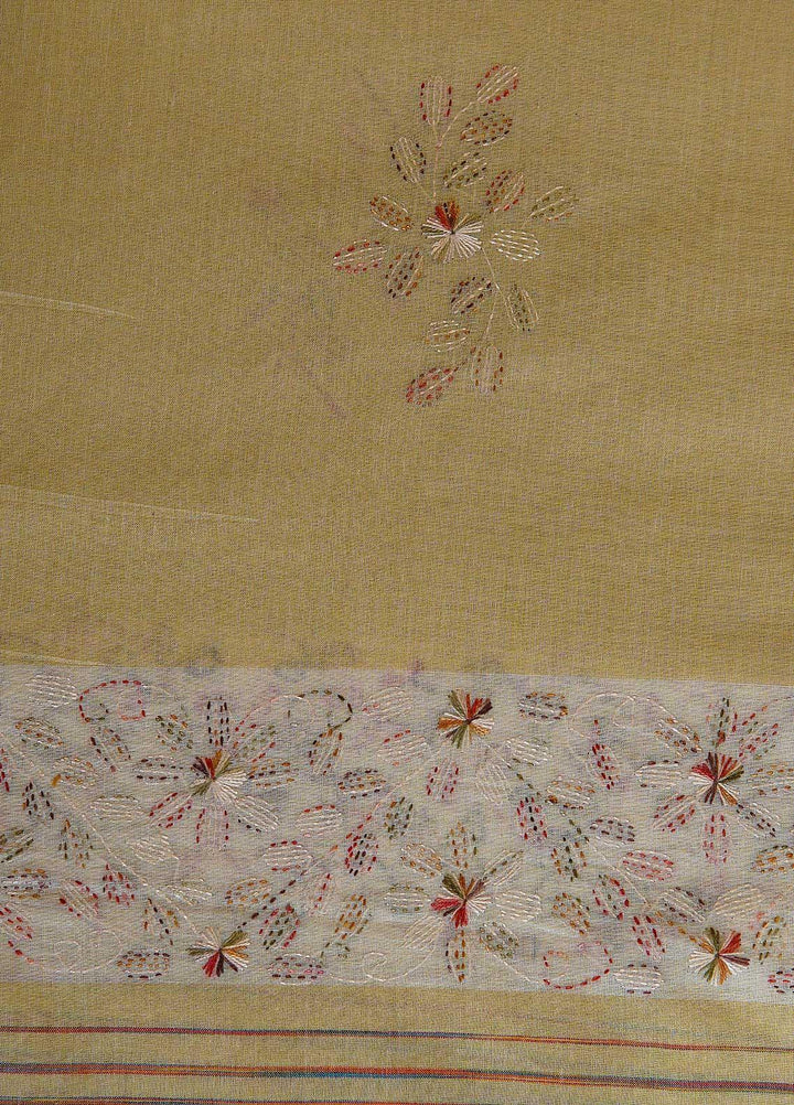 Sanaulla Exclusive Range  Cotton Embroidered Chaddar D-04 Multi3 - Cotton Multani Chaddars