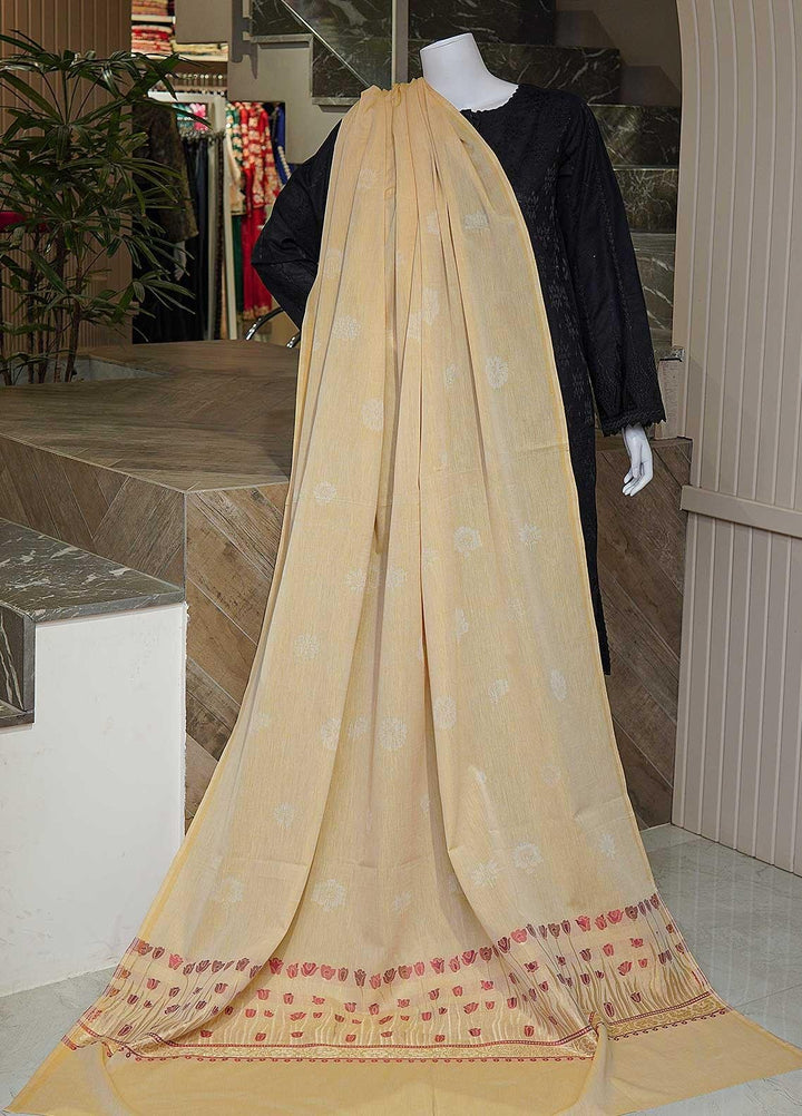 Sanaulla Exclusive Range  Cotton Embroidered Chaddar D-07 Multi3 - Cotton Multani Chaddars