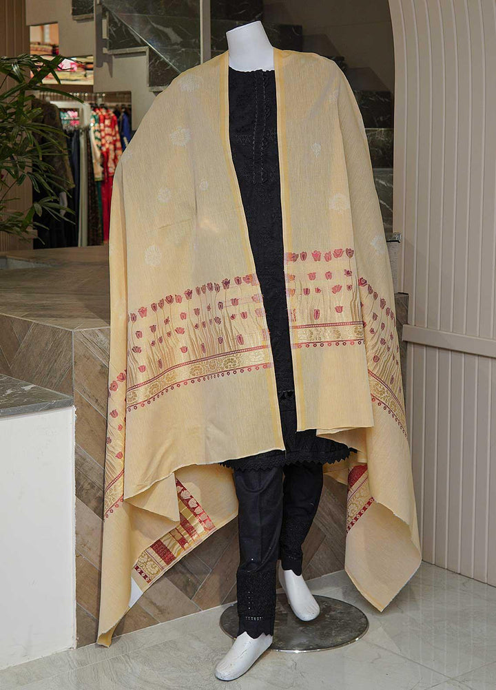 Sanaulla Exclusive Range  Cotton Embroidered Chaddar D-07 Multi3 - Cotton Multani Chaddars