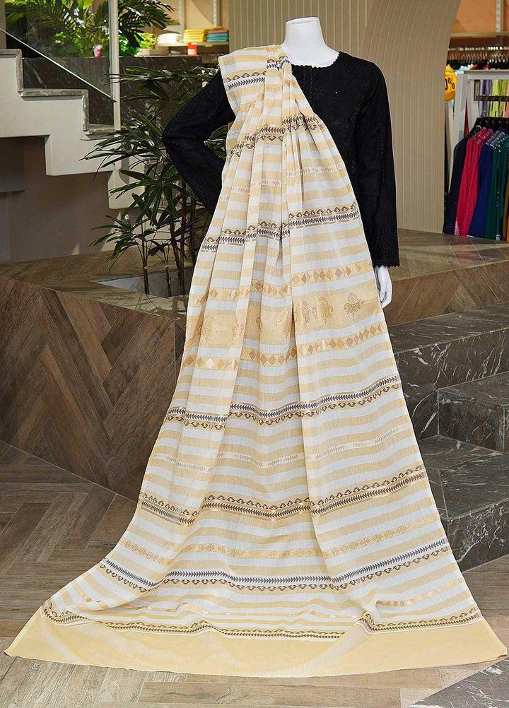 Sanaulla Exclusive Range  Cotton Embroidered Chaddar D-08 Multi10 - Cotton Multani Chaddars