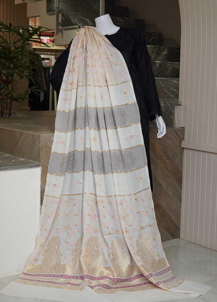 Sanaulla Exclusive Range  Cotton Embroidered Chaddar D-03 Multi2 - Cotton Multani Chaddars