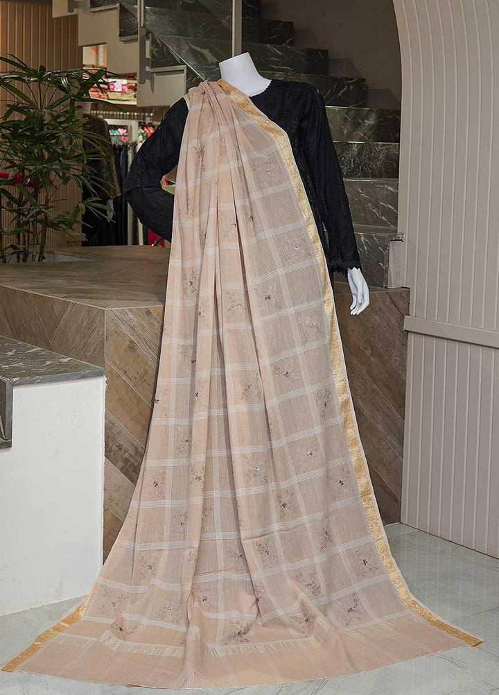 Sanaulla Exclusive Range  Cotton Embroidered Chaddar D-02 Multi8 - Cotton Multani Chaddars