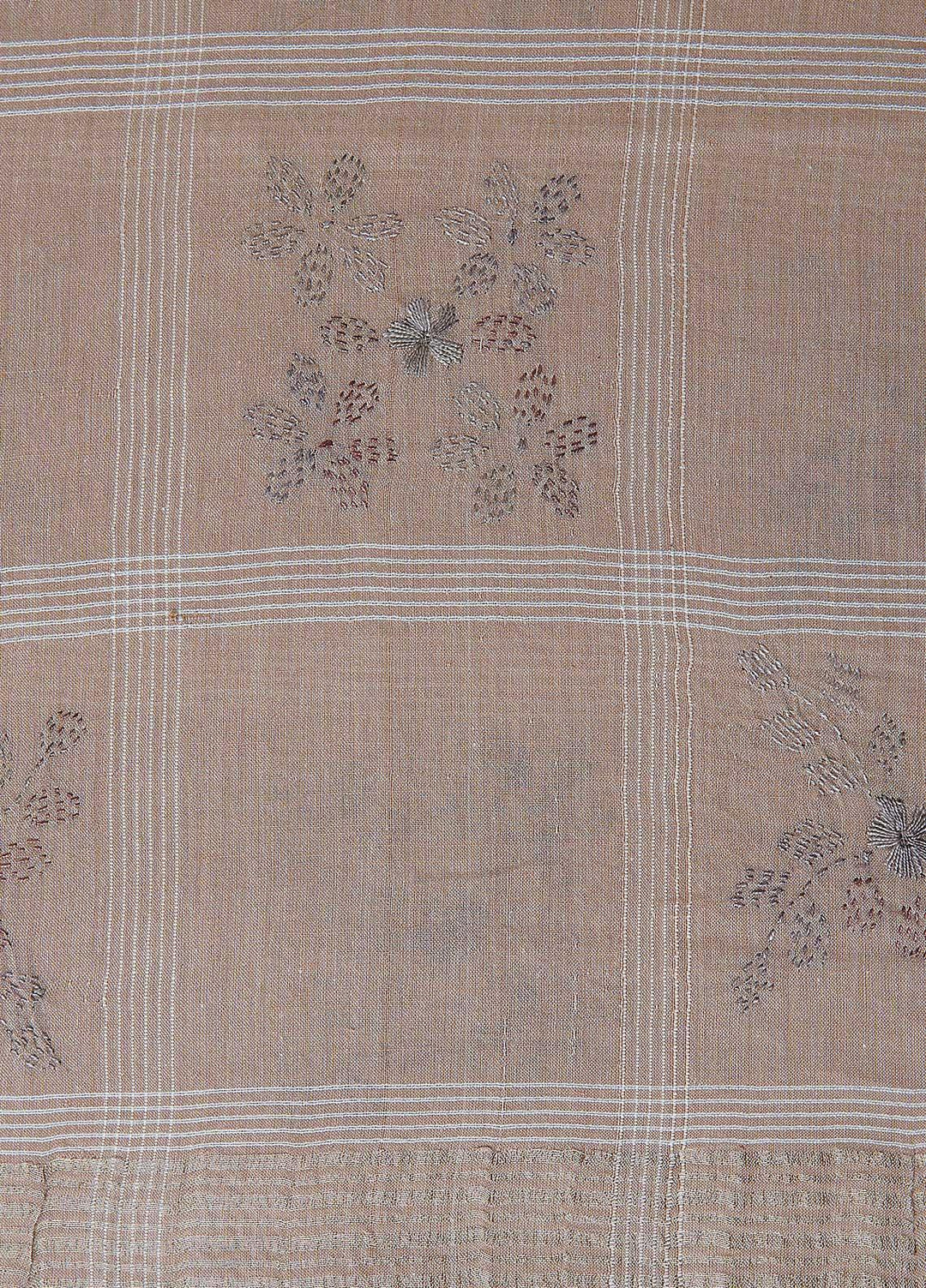 Sanaulla Exclusive Range  Cotton Embroidered Chaddar D-02 Multi8 - Cotton Multani Chaddars