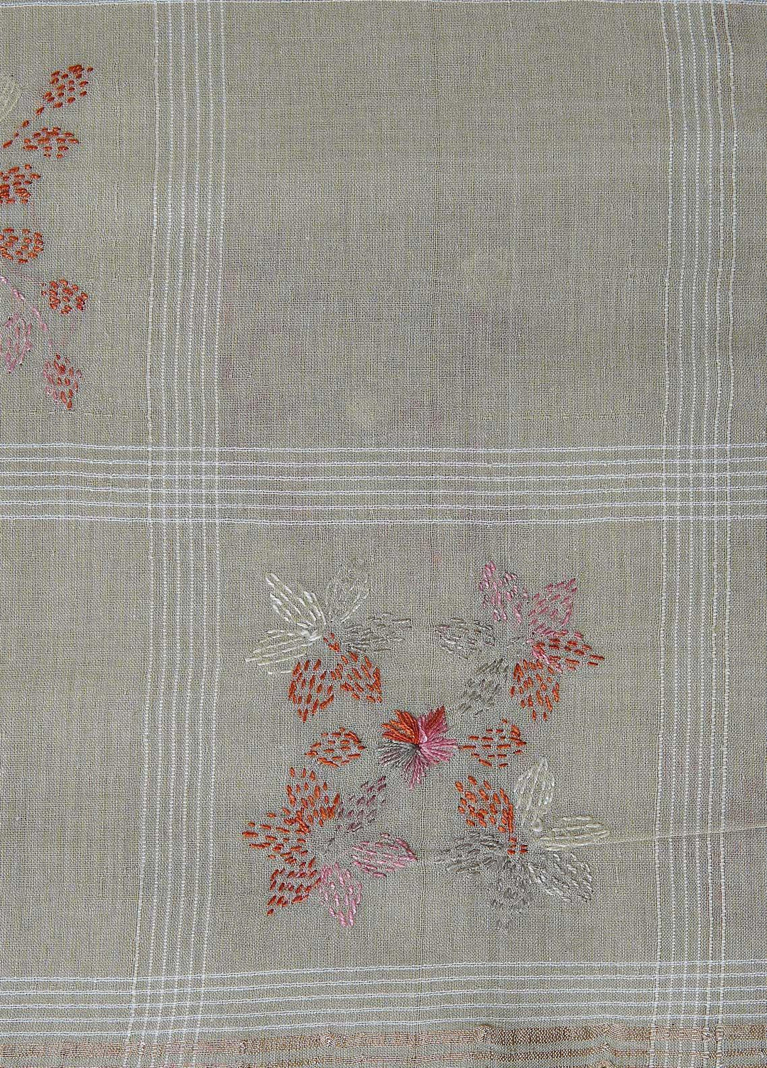 Sanaulla Exclusive Range  Cotton Embroidered Chaddar D-02 Multi5 - Cotton Multani Chaddars
