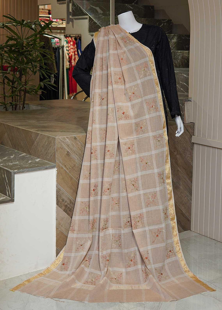 Sanaulla Exclusive Range  Cotton Embroidered Chaddar D-02 Multi7 - Cotton Multani Chaddars