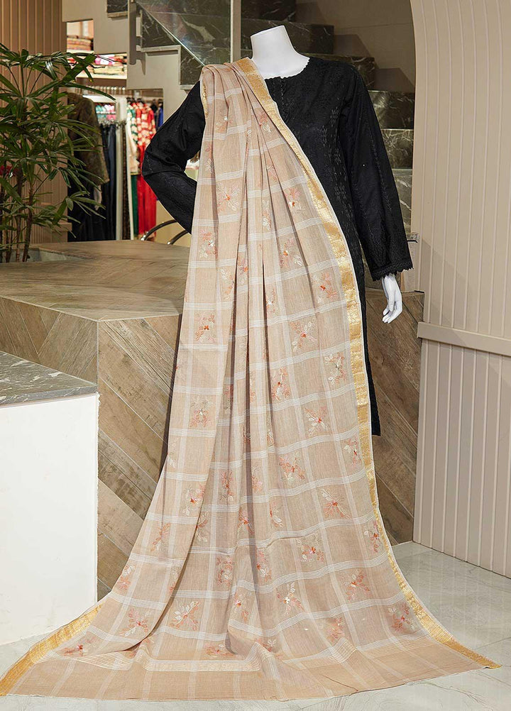 Sanaulla Exclusive Range  Cotton Embroidered Chaddar D-02 Multi6 - Cotton Multani Chaddars