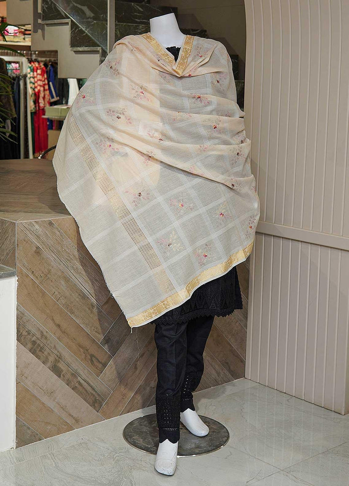 Sanaulla Exclusive Range  Cotton Embroidered Chaddar D-02 Multi3 - Cotton Multani Chaddars