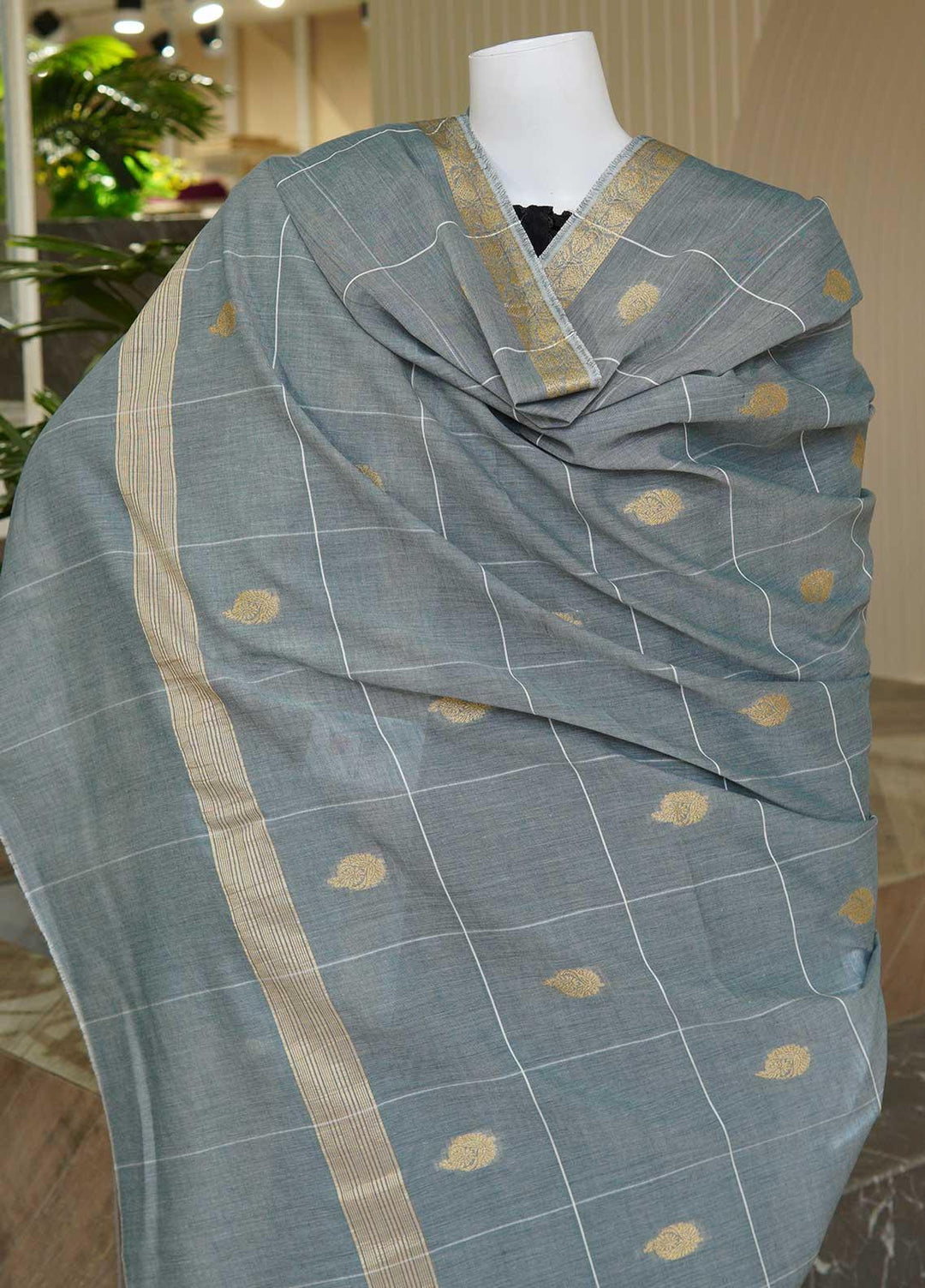 Sanaulla Exclusive Range  Cotton Embroidered Chaddar D-10 Multi10 - Cotton Multani Chaddars