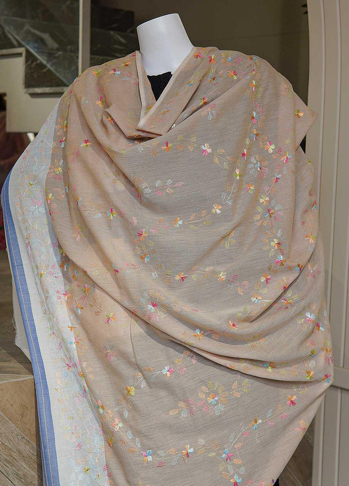 Sanaulla Exclusive Range  Cotton Embroidered Chaddar D-06 Multi10 - Cotton Multani Chaddars
