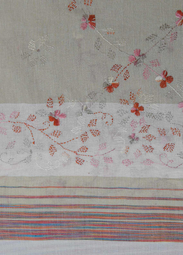 Sanaulla Exclusive Range  Cotton Embroidered Chaddar D-06 Multi7 - Cotton Multani Chaddars