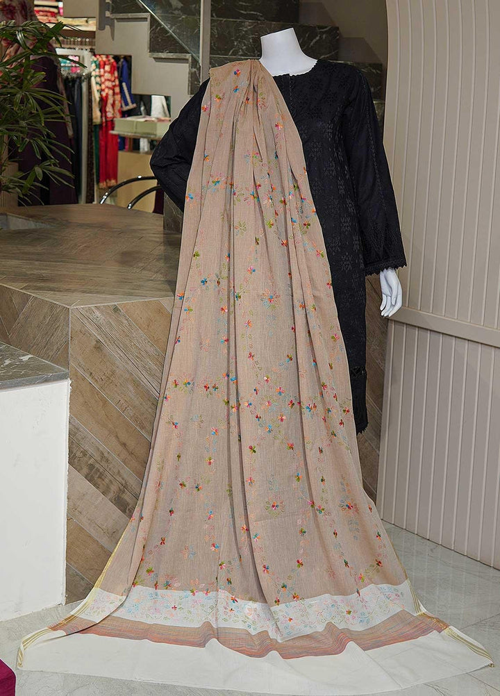 Sanaulla Exclusive Range  Cotton Embroidered Chaddar D-06 Multi4 - Cotton Multani Chaddars