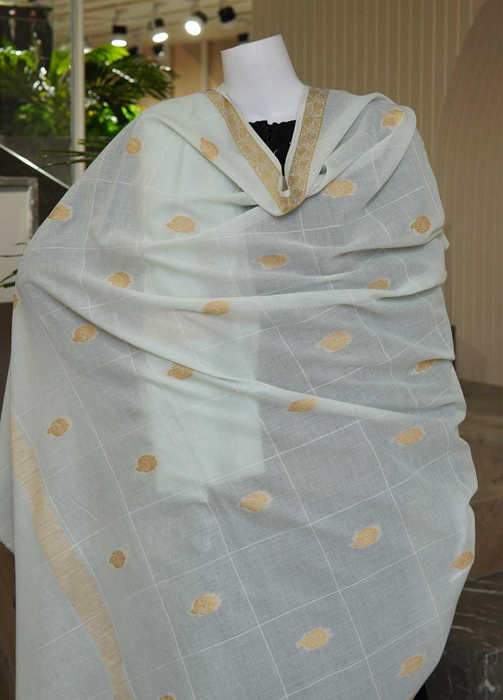 Sanaulla Exclusive Range  Cotton Embroidered Chaddar D-10 Multi8 - Cotton Multani Chaddars