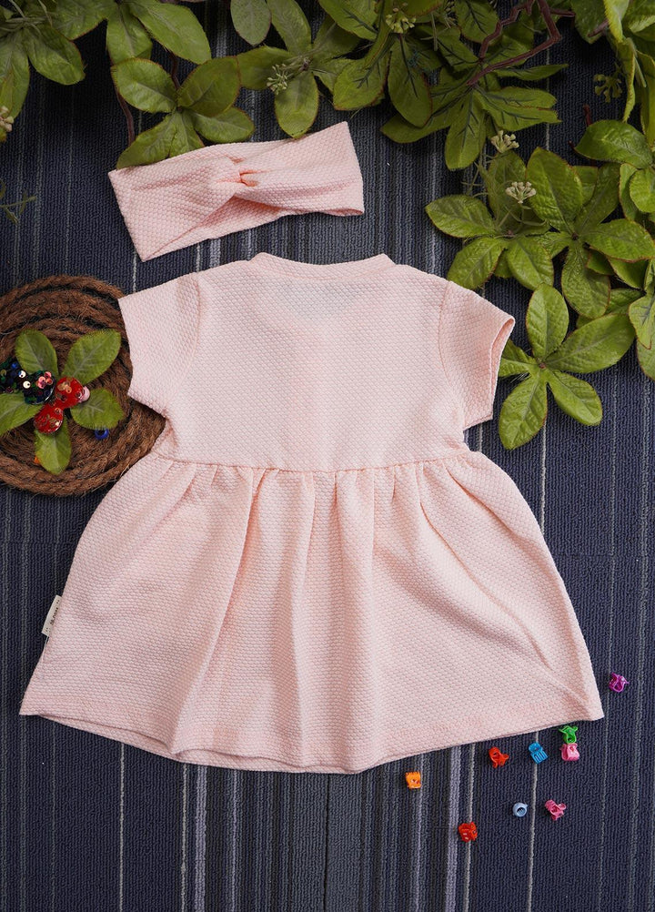 Sanaulla Exclusive Range  Fancy Girls Frocks -  0039 Orange