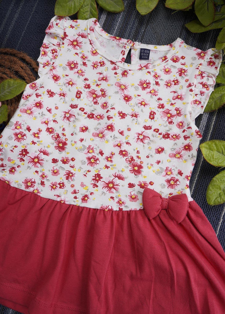 Sanaulla Exclusive Range  Fancy Frocks for Girls -  132936 Rust