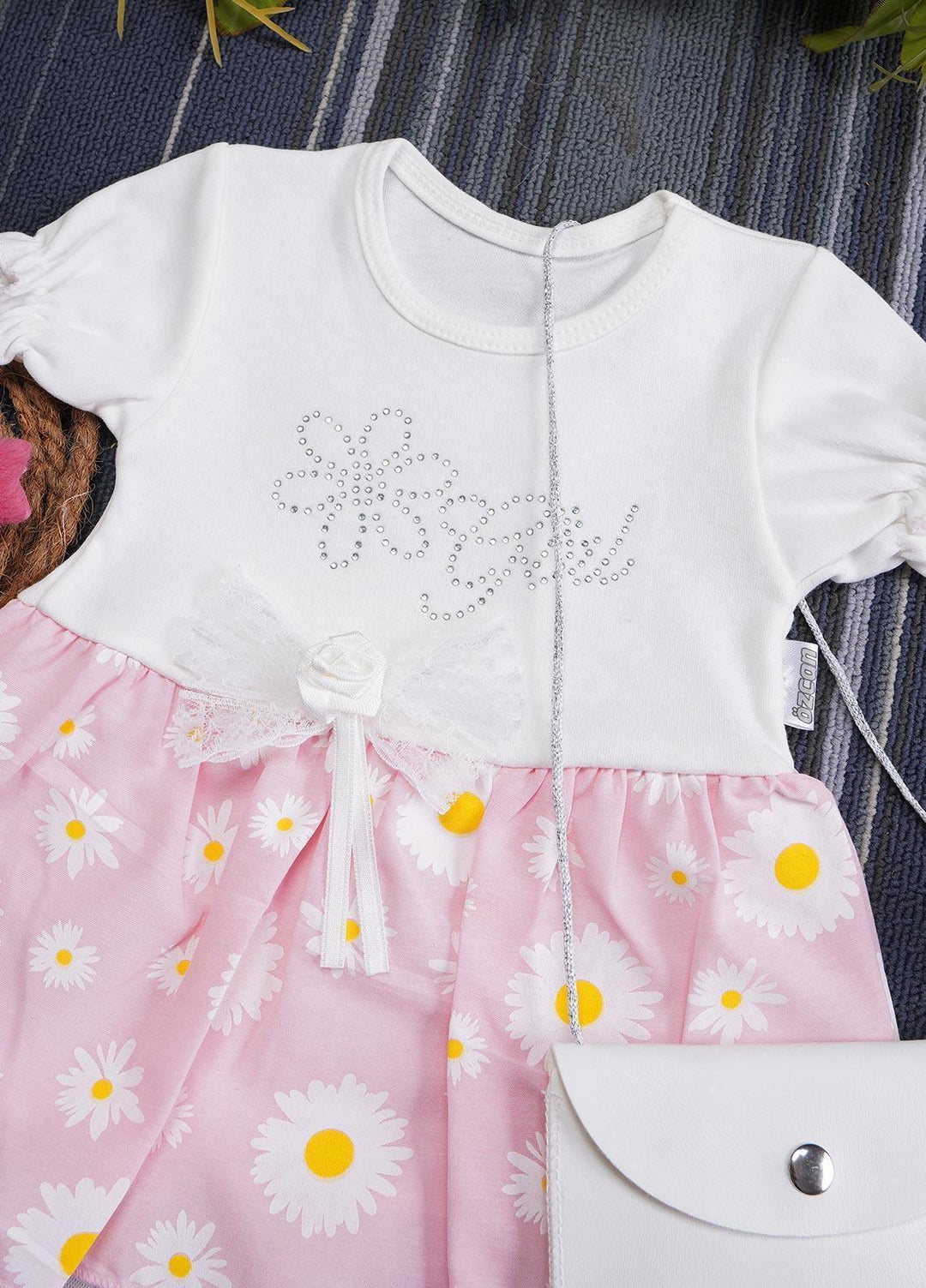 Sanaulla Exclusive Range  Fancy Frocks for Girls -  3015 Pink