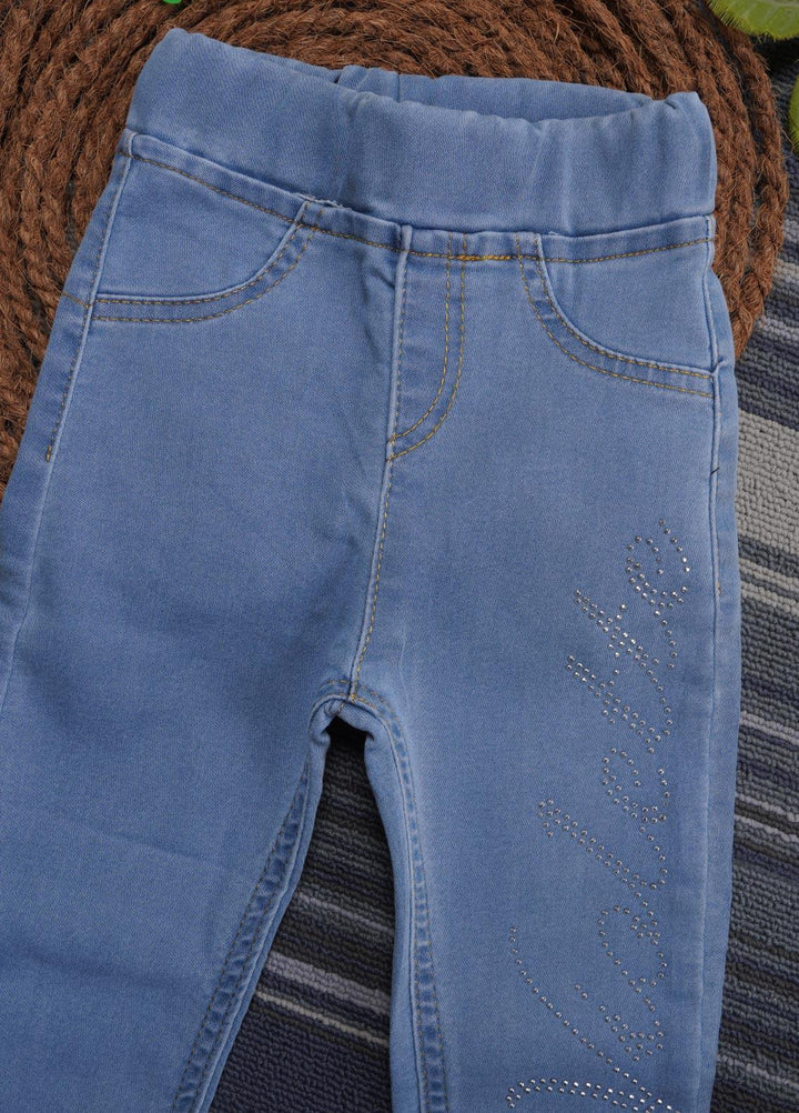 Sanaulla Exclusive Range Denim Casual Jeans for Girls -   1111226860 Blue