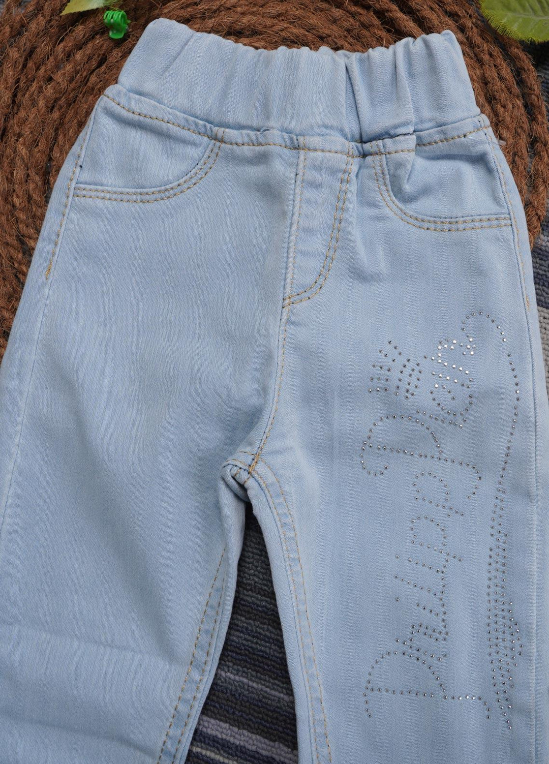Sanaulla Exclusive Range Denim Casual Jeans for Girls -   1111227932 Light Blue