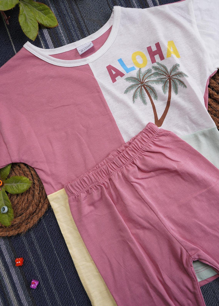 Sanaulla Exclusive Range Cotton Casual Girls Suit -  131067 Rust