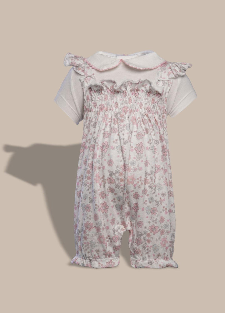 Sanaulla Exclusive Range  Pret Romper for Girls -  1111225954 Multi