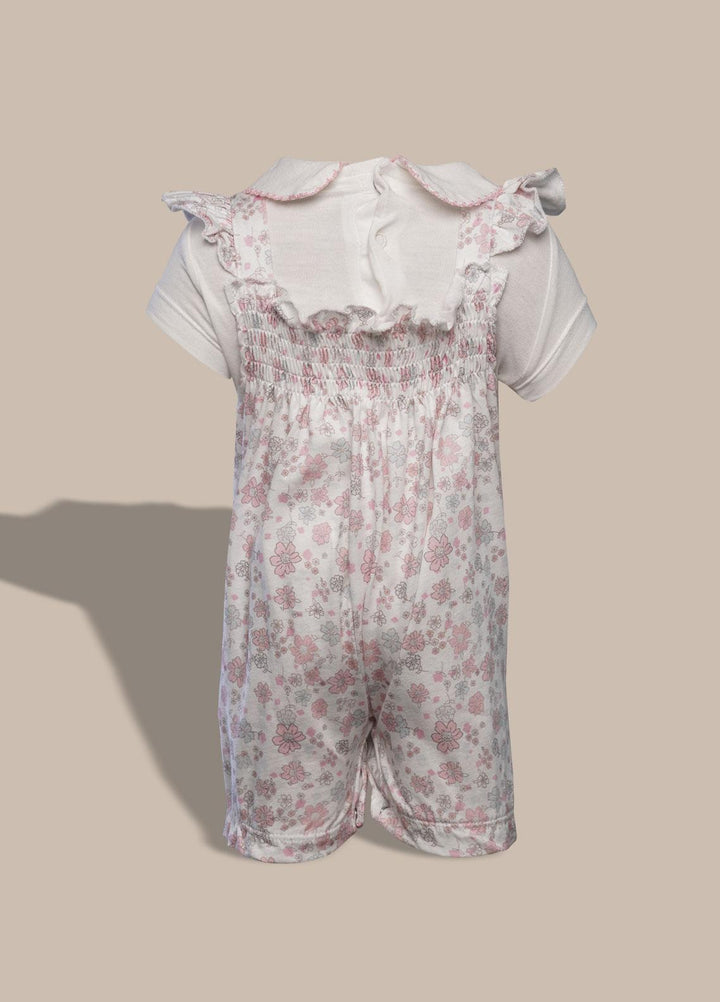 Sanaulla Exclusive Range  Pret Romper for Girls -  1111225954 Multi
