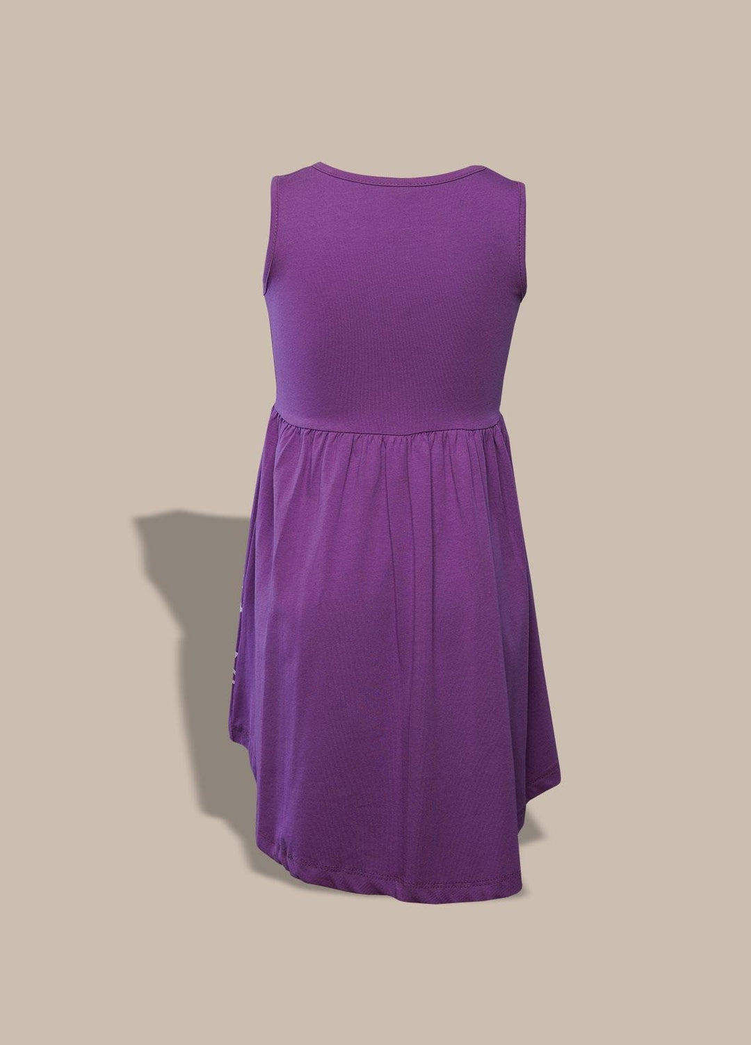 Sanaulla Exclusive Range  Pret Frock for Girls -  114922 Purple