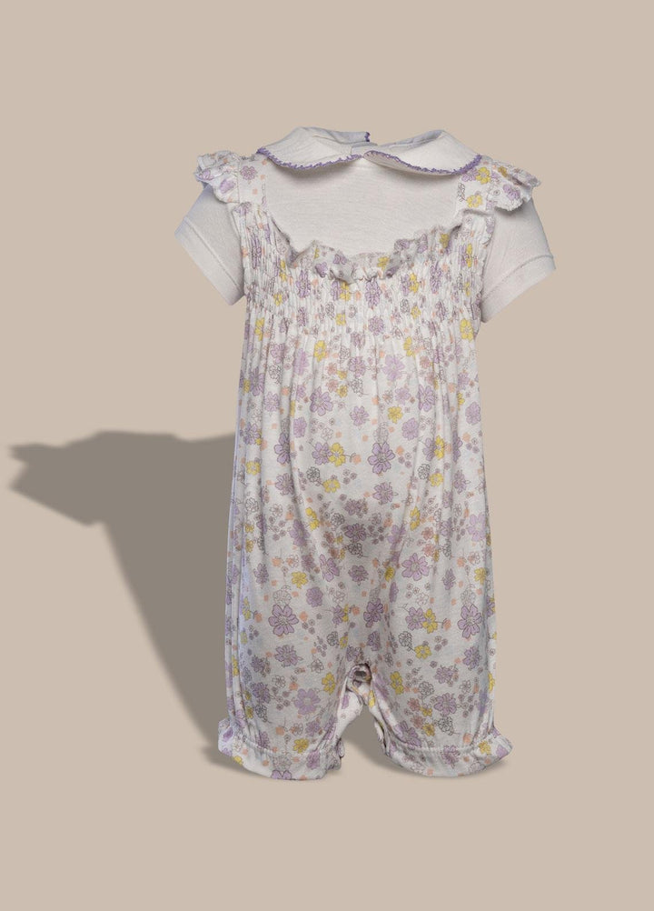 Sanaulla Exclusive Range  Pret Romper for Girls -  1111225954 Multi-2