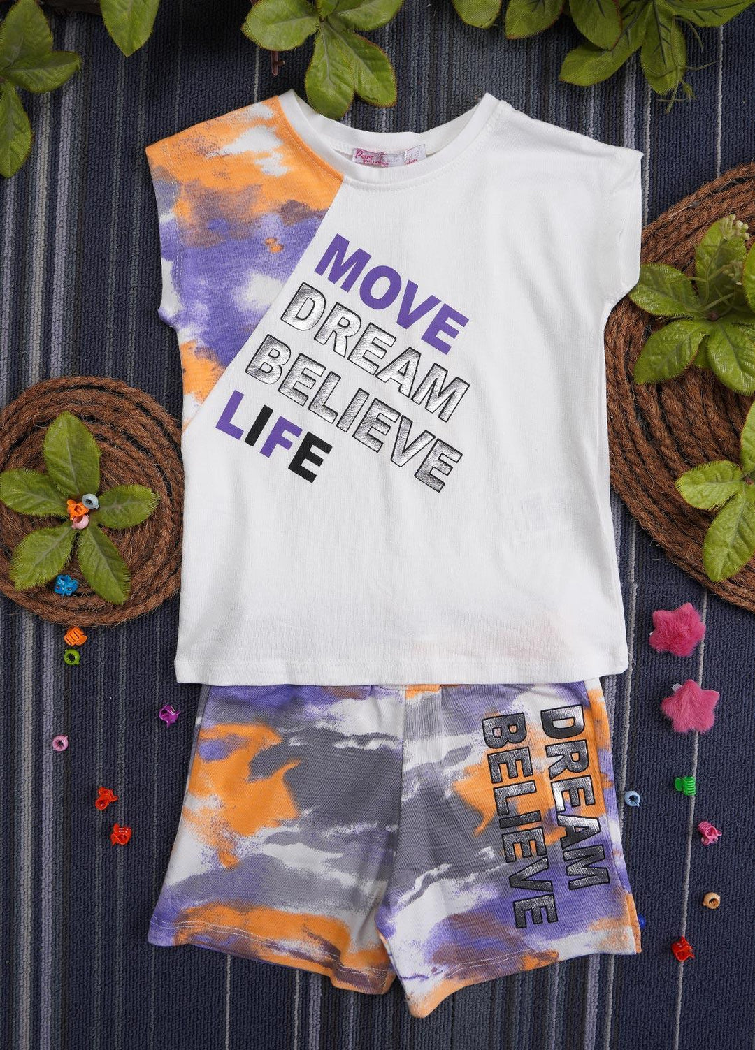 Sanaulla Exclusive Range Cotton Casual Suit for Girls -  131206 Off White