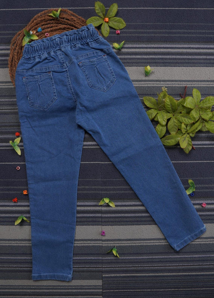 Sanaulla Exclusive Range Denim Casual Jeans for Girls -   20220500 Blue
