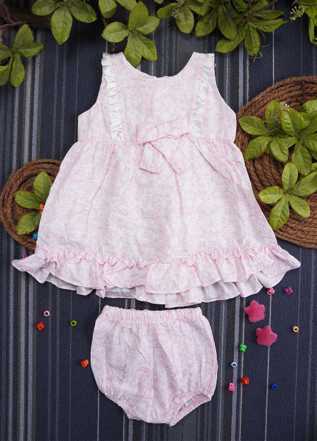 Sanaulla Exclusive Range Cotton Casual Girls Suit -  Ayas-14 Light Pink