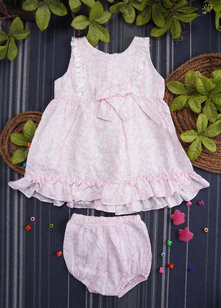 Sanaulla Exclusive Range Cotton Casual Girls Suit -  Ayas-14 Light Pink