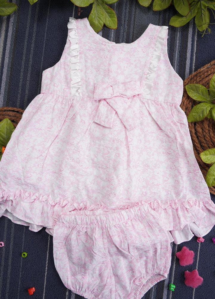 Sanaulla Exclusive Range Cotton Casual Girls Suit -  Ayas-14 Light Pink