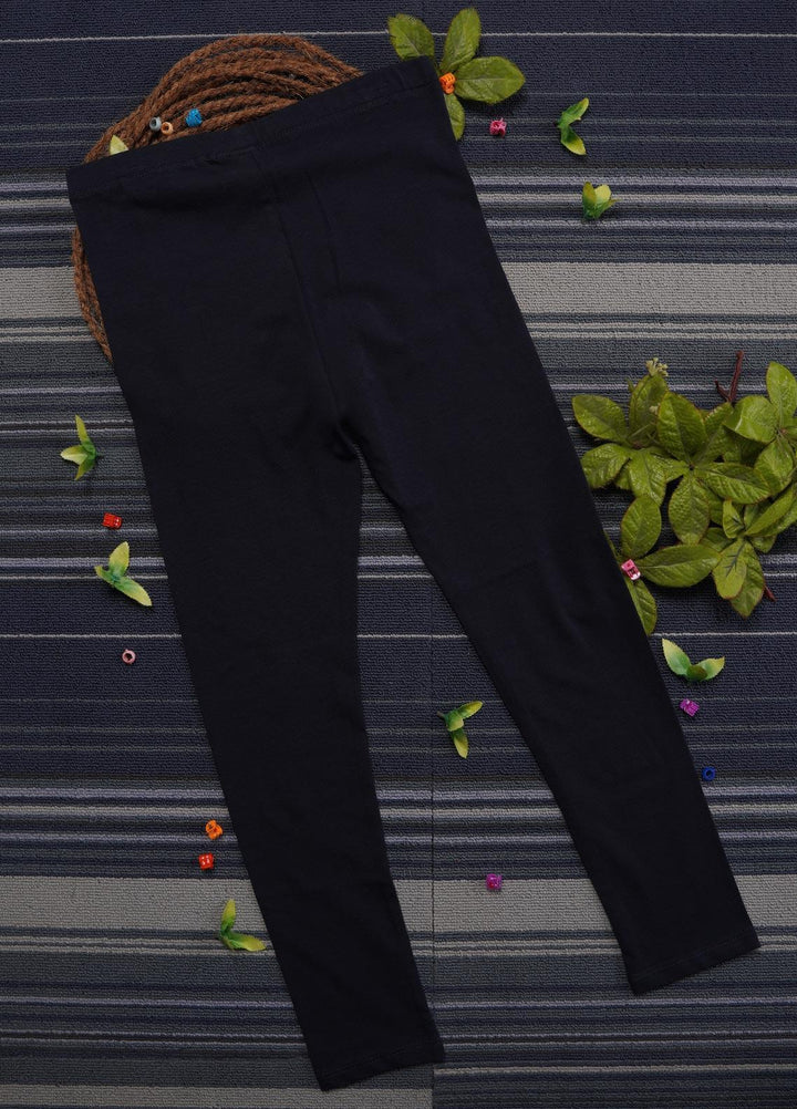 Sanaulla Exclusive Range Cotton Casual Tights for Girls -  5264 Blue