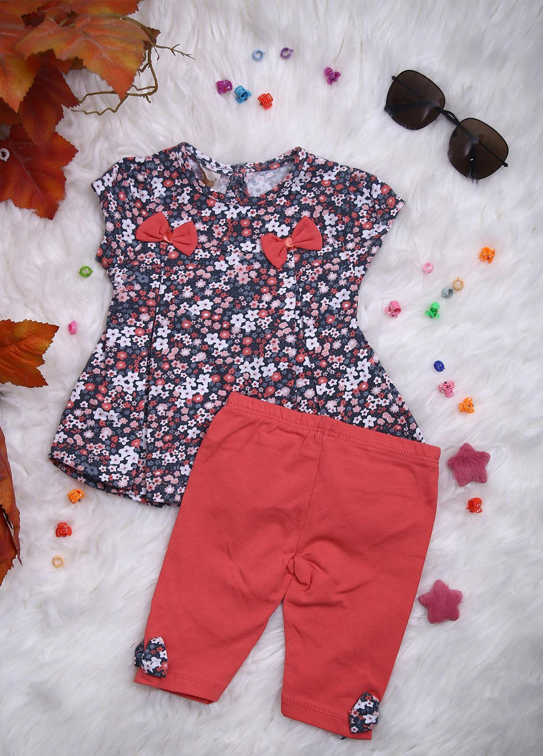 Sanaulla Exclusive Range Cotton Casual 2 Piece for Girls -  112214 Grey