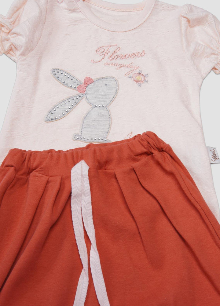 Sanaulla Exclusive Range  Fancy Suit for Girls -  216139 L-Pink