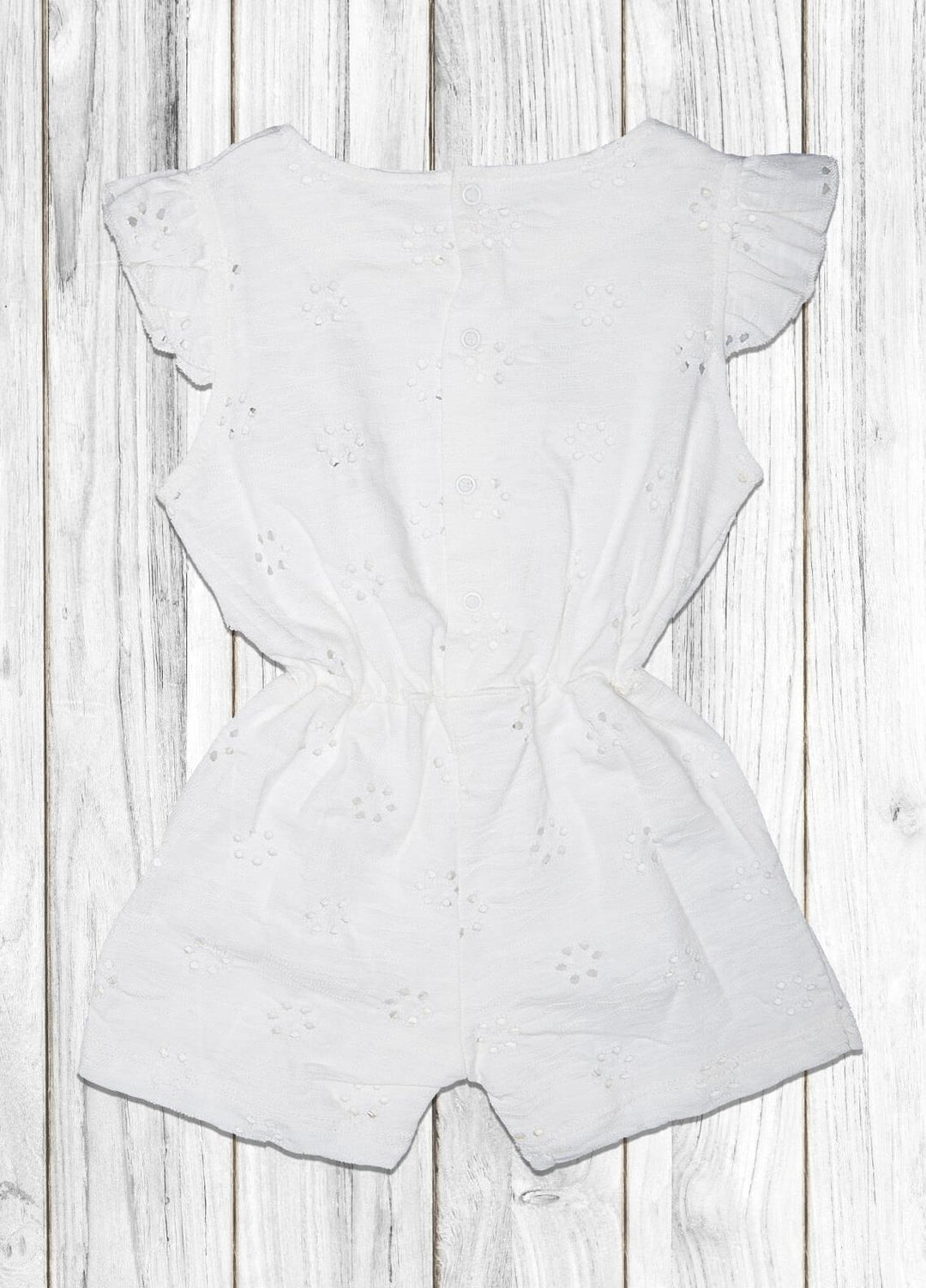 Sanaulla Exclusive Range  Fancy Romper for Kids -  236217 White