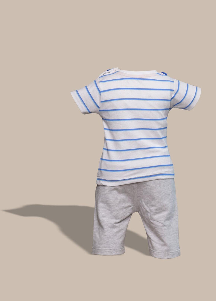 Sanaulla Exclusive Range  Fancy Suit for Boys -  5689 White