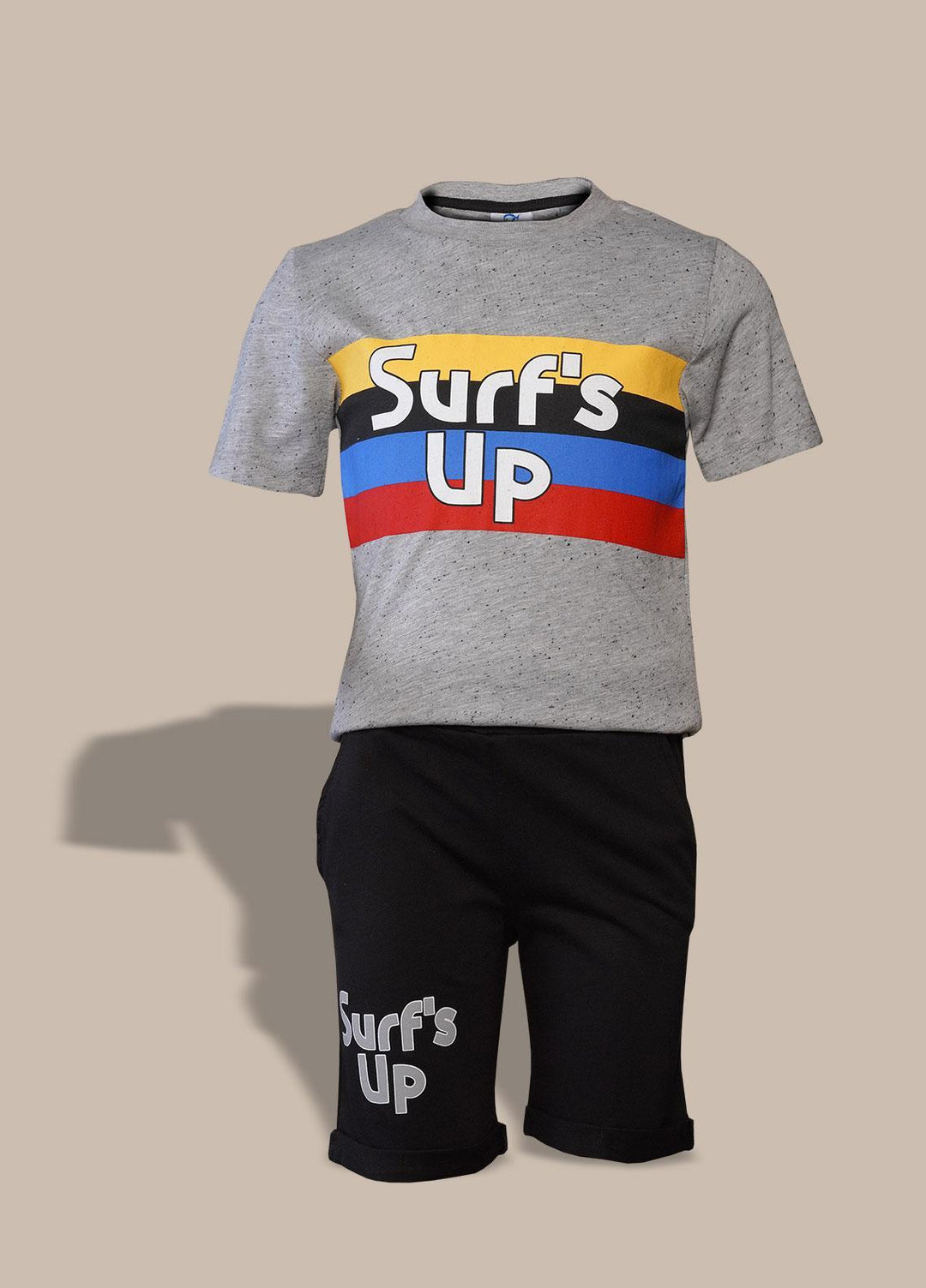 Sanaulla Exclusive Range  Fancy Shirt for Boys -  D-114283 Grey