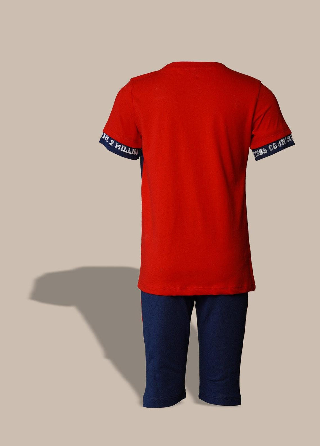 Sanaulla Exclusive Range  Fancy Boys Suit -  115716 Red